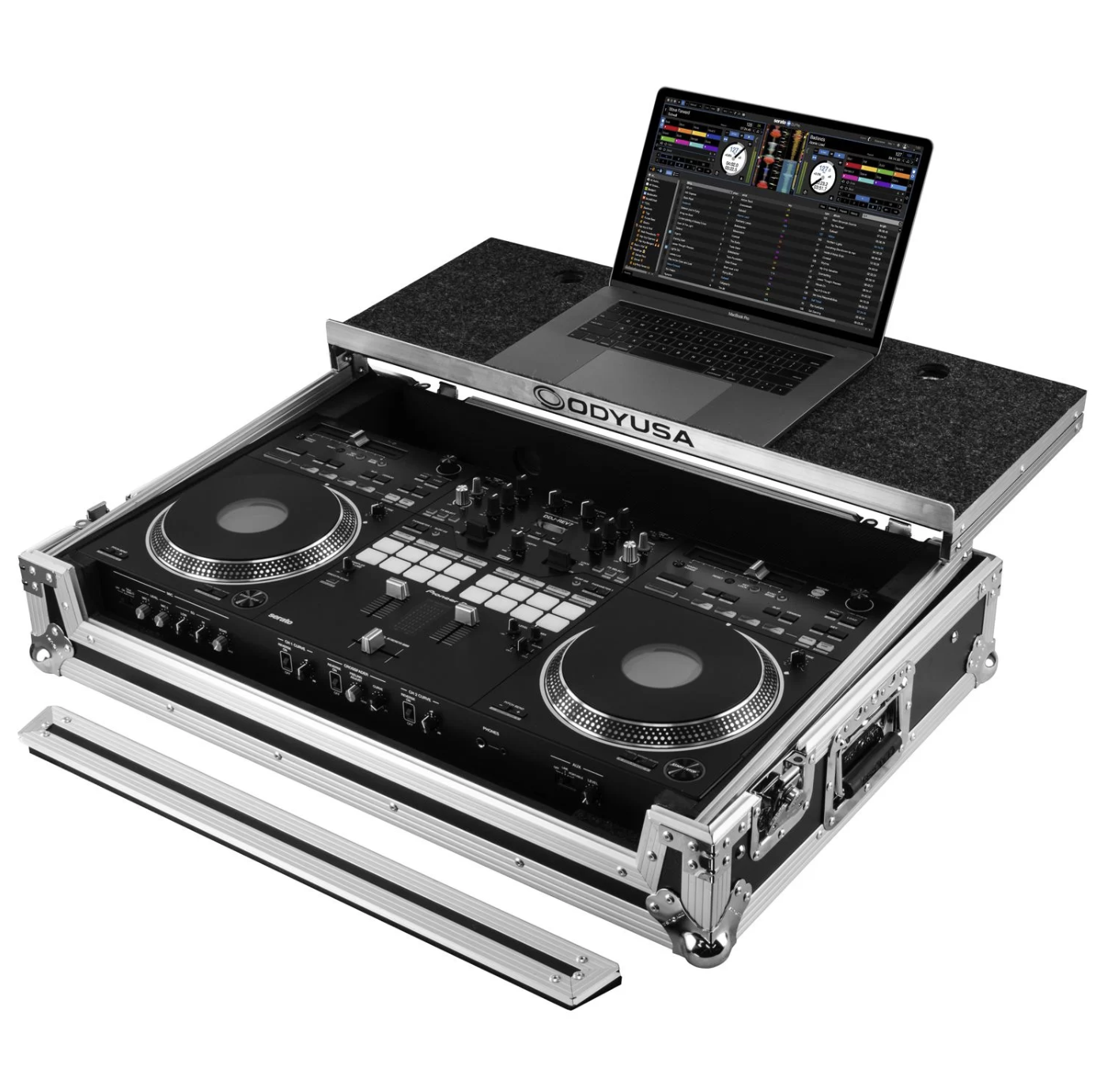 Odyssey FZGSREV7W -  Pioneer DDJ-REV7 Glide Style Flight Case with Wheels
