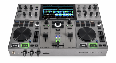 Denon DJ Prime GO+ - Rechargeable Battery-powered, Standalone DJ System with Wi-Fi Streaming