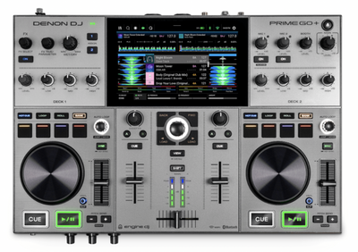 Denon DJ Prime GO+ - Rechargeable Battery-powered, Standalone DJ System with Wi-Fi Streaming