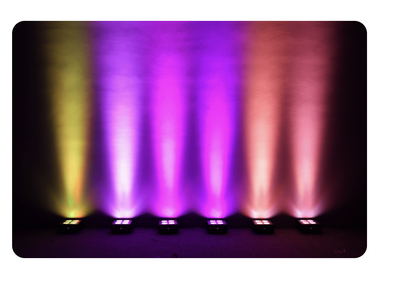 JMAZ MAD PAR 4IP - 60W RGBWA+UV LED Battery Powered Outdoor Uplight