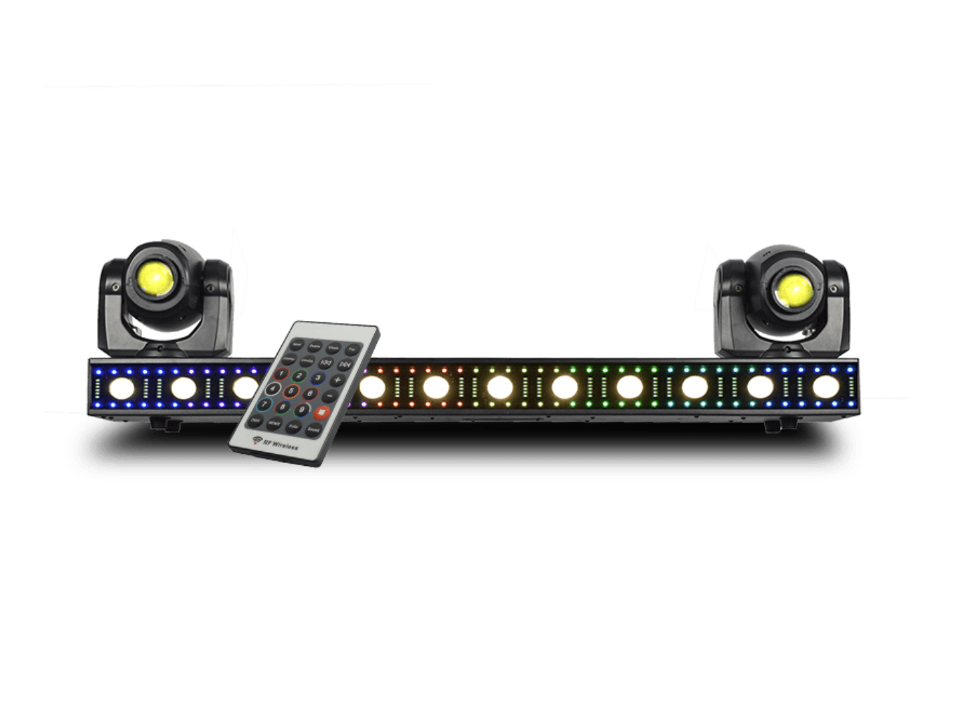 JMAZ VERSA FLEX BAR - 210W LED Beam Moving Heads Plus FX Bar