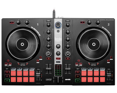 Hercules DJ Essentials Kit - All-in-One Kit with Inpulse 300mk2, DJ Monitor 42 (pr) and  HDP DJ60 Headphones