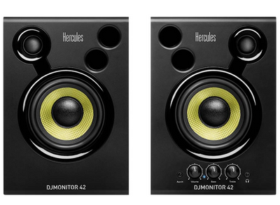 Hercules DJ Essentials Kit - All-in-One Kit with Inpulse 300mk2, DJ Monitor 42 (pr) and  HDP DJ60 Headphones
