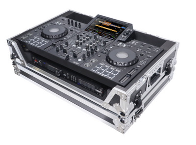 ProX XS-XDJRX3 W - ATA Flight Case For Pioneer DDJ-REV5 XDJ-RX3 DJ Controller with 1U Rack Space and Wheels