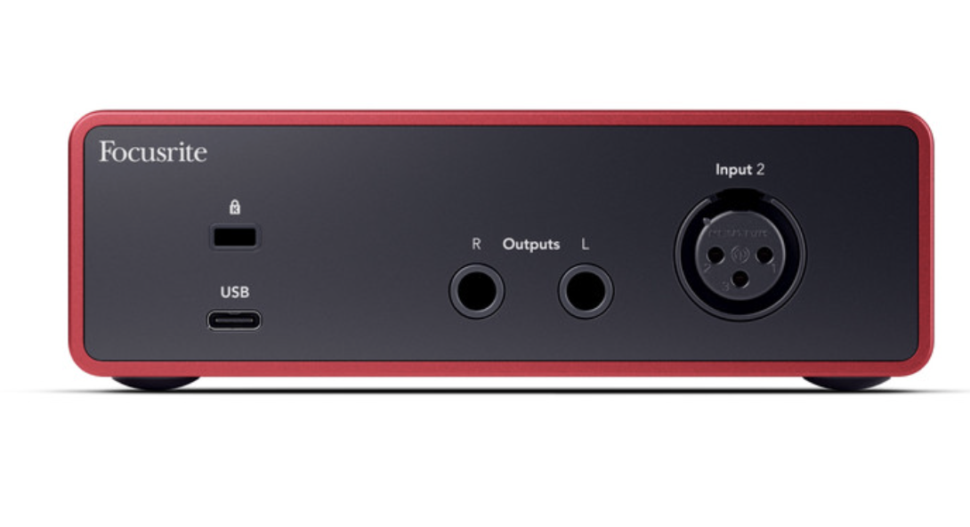 Focusrite Scarlett Solo (4th Generation) - The Songwriter's 2-in, 2-out interface