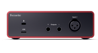 Focusrite Scarlett Solo (4th Generation) - The Songwriter's 2-in, 2-out interface