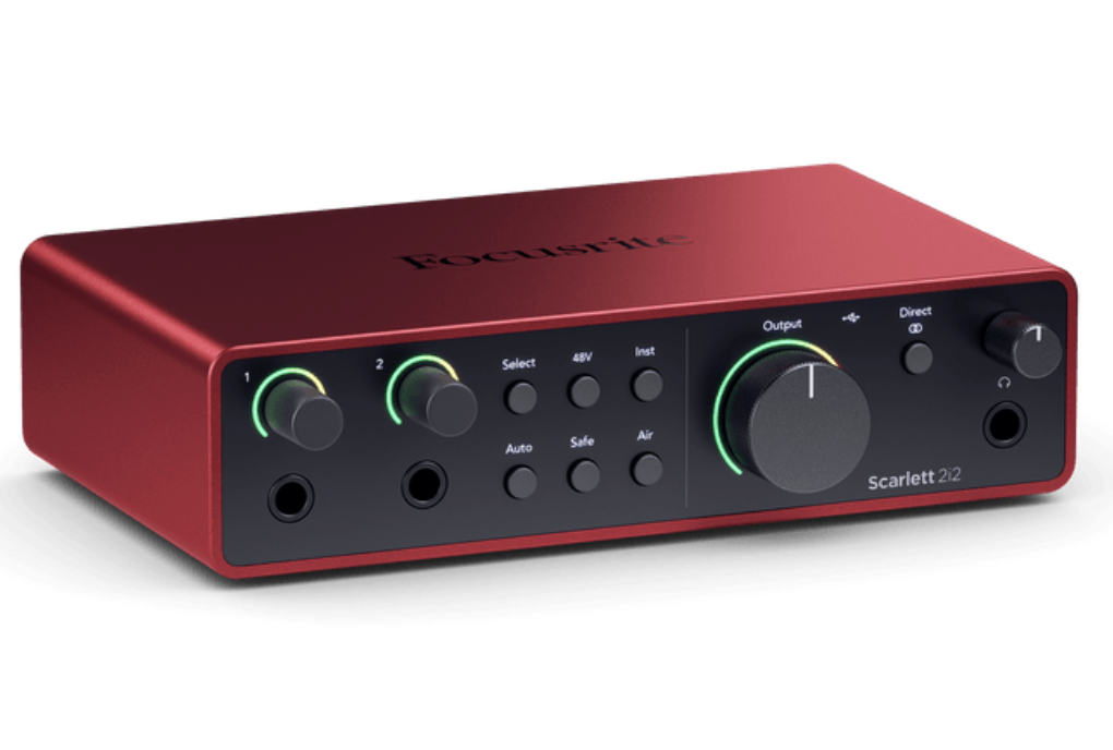 Focusrite Scarlett Scarlett 2i2 (4th Generation) - The Artist's 2-in, 2-out Interface