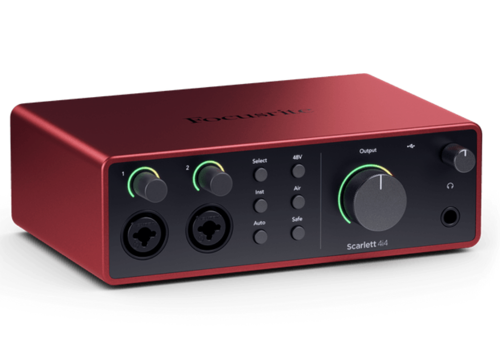 Focusrite Scarlett Scarlett 4i4 (4th Generation) - The original music maker's 4-in, 4-out interface
