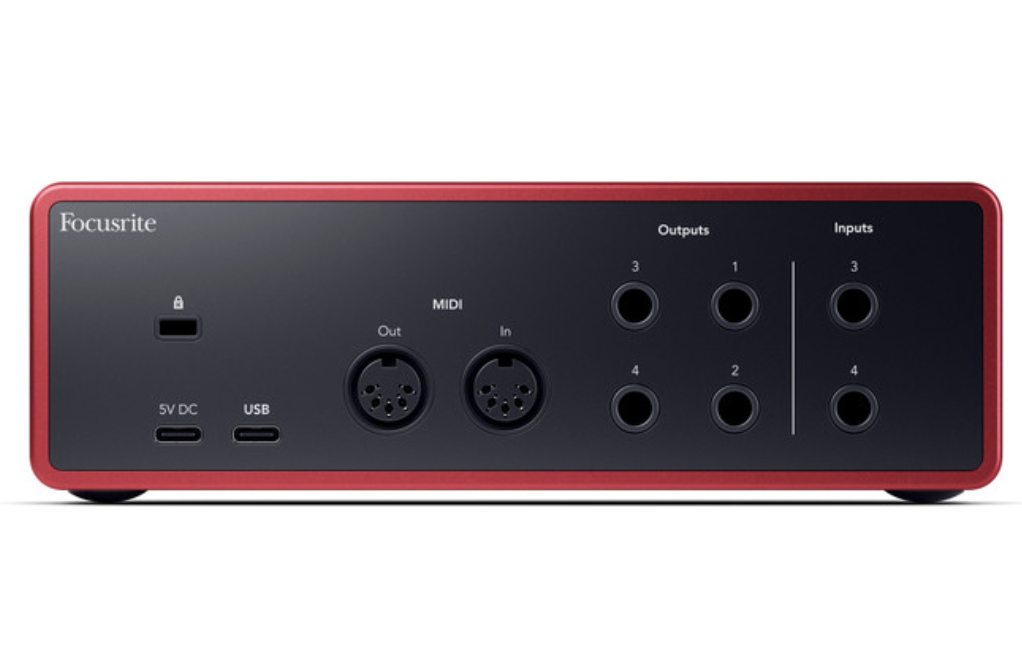 Focusrite Scarlett Scarlett 4i4 (4th Generation) - The original music maker's 4-in, 4-out interface
