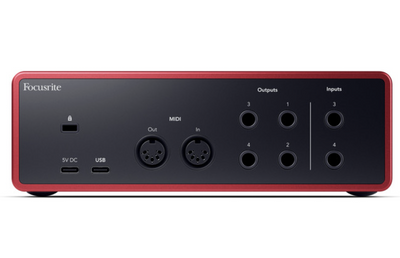 Focusrite Scarlett Scarlett 4i4 (4th Generation) - The original music maker's 4-in, 4-out interface