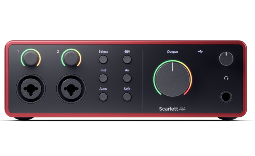 Focusrite Scarlett Scarlett 4i4 (4th Generation) - The original music maker's 4-in, 4-out interface