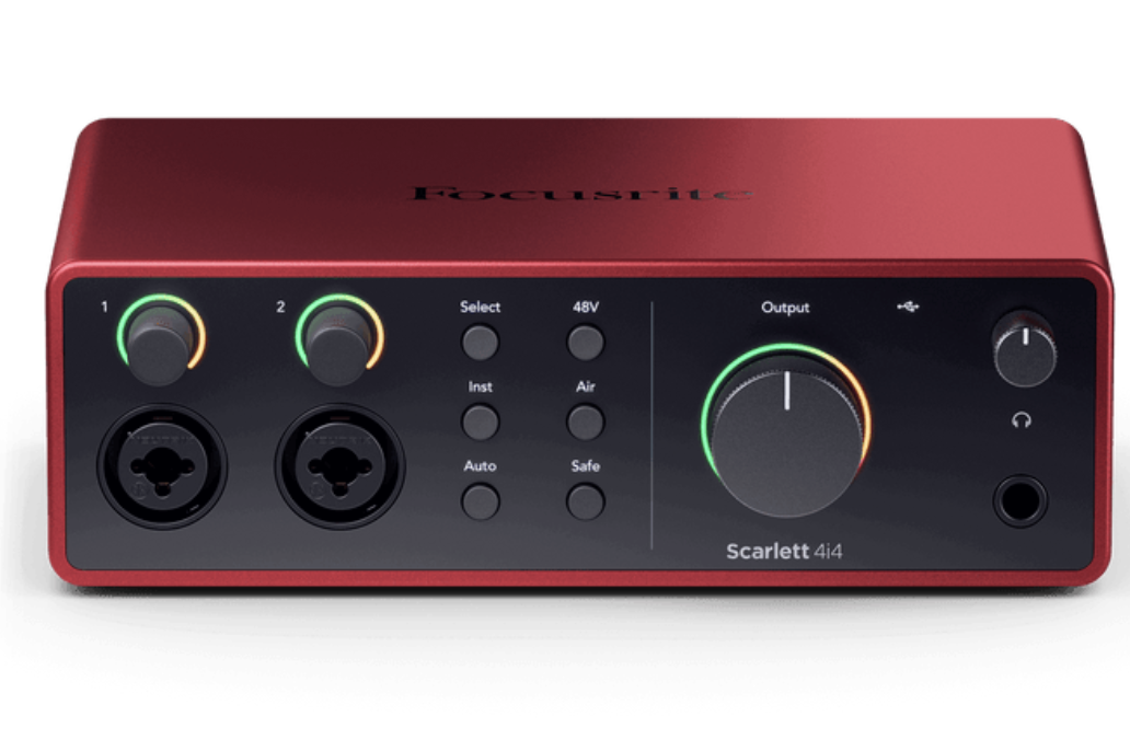 Focusrite Scarlett Scarlett 4i4 (4th Generation) - The original music maker's 4-in, 4-out interface