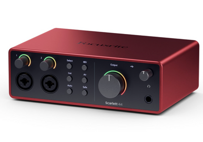 Focusrite Scarlett Scarlett 4i4 (4th Generation) - The original music maker's 4-in, 4-out interface