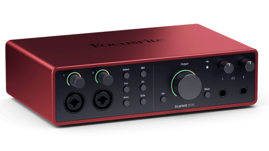 Focusrite Scarlett Scarlett 16i16 (4th Generation) - The Artist's and Producer's 16-in, 16-out Interface