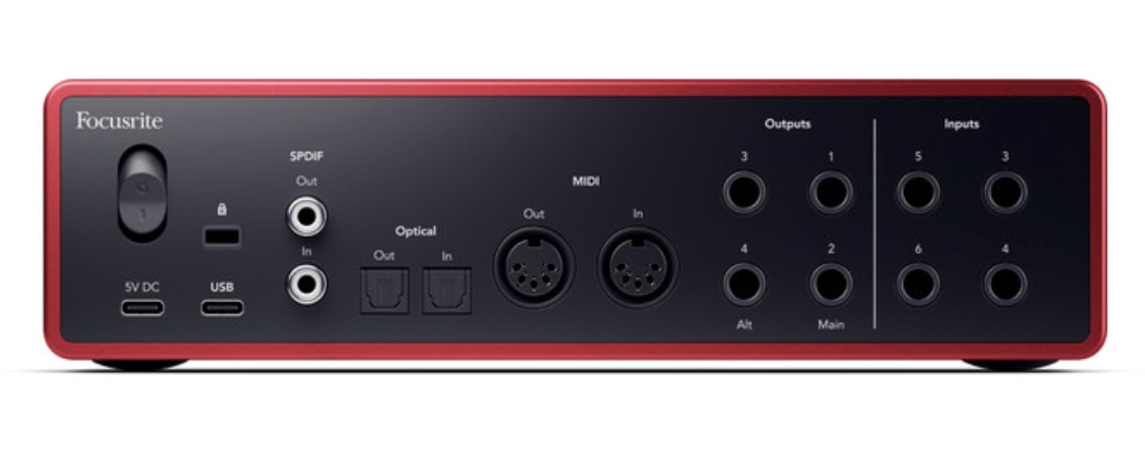 Focusrite Scarlett Scarlett 16i16 (4th Generation) - The Artist's and Producer's 16-in, 16-out Interface