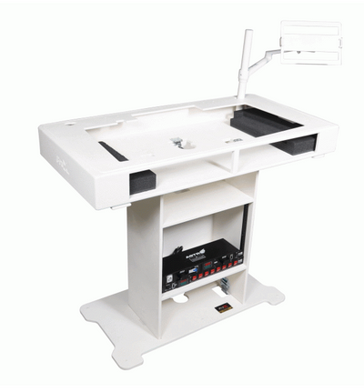 ProX XZF-DJXLCTW CASE - DJ Control Tower with 2 Flight cases (White)
