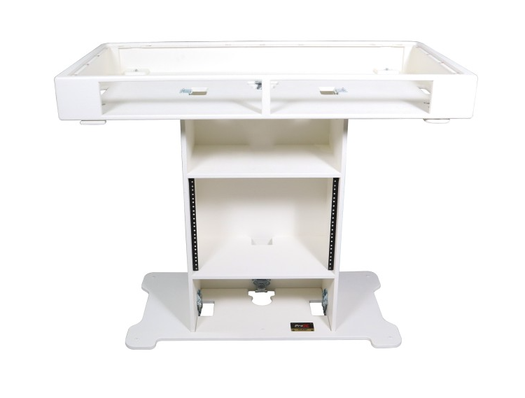 ProX XZF-DJXLCTW CASE - DJ Control Tower with 2 Flight cases (White)