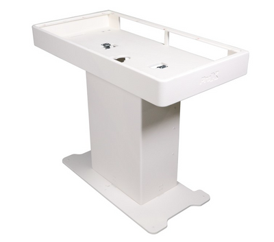 ProX XZF-DJXLCTW CASE - DJ Control Tower with 2 Flight cases (White)