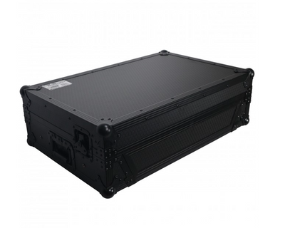 ProX XS-RANEONEWLTBL - Flight Case For RANE ONE DJ Controller W-Sliding Laptop Shelf & Wheels| Black on Black