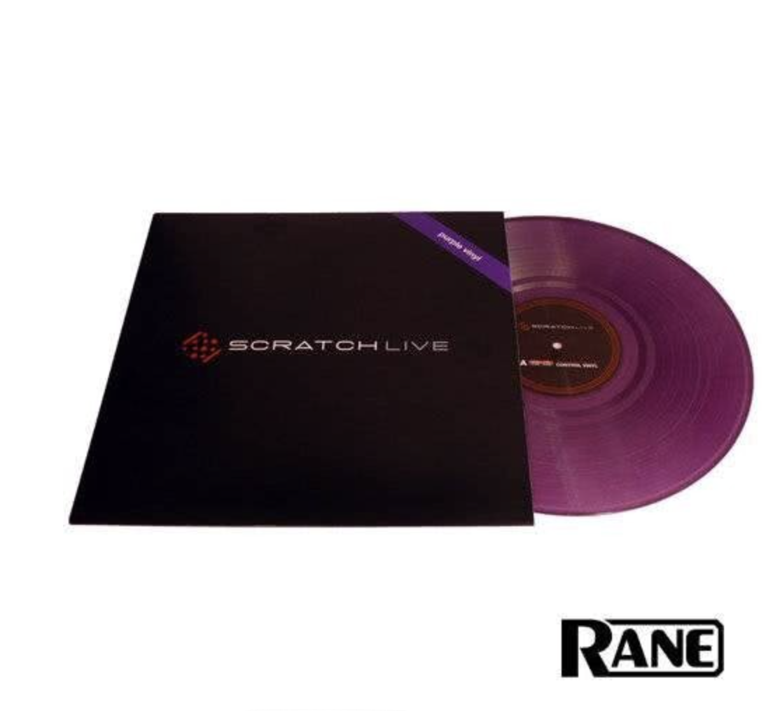 Rane Serato Scratch Live - Serato Control Vinyl for Rane Scratch Live (Purple)