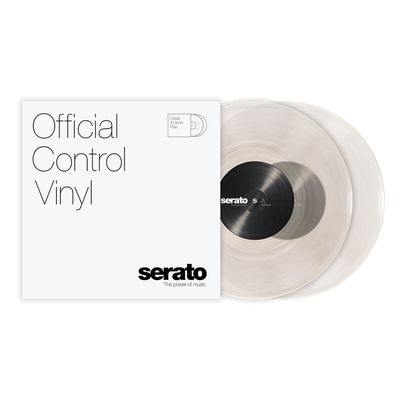 Serato 10'' Performance Series Vinyl - (Pair, Clear) 