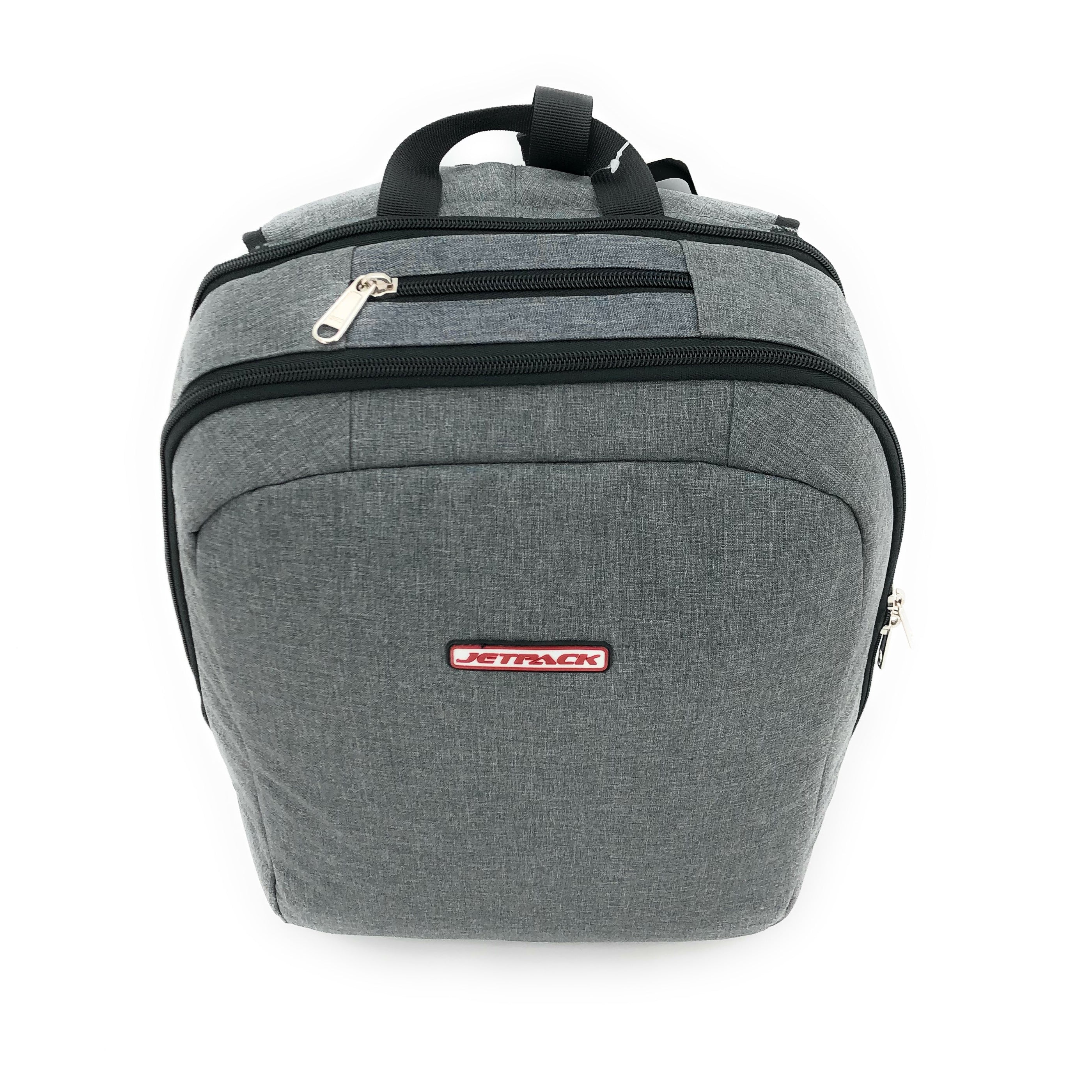 JetPack Slim - Compact Design DJ Backpack (Gray)