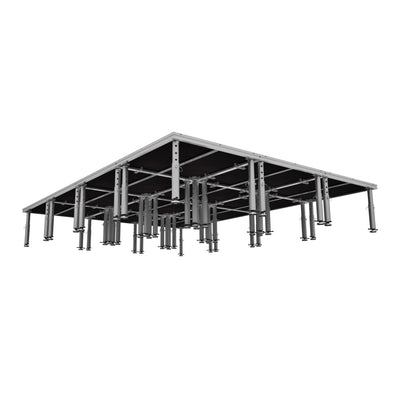 ProX StageOne 12 ft x 16 ft 4x4 Package 12 Decks w/ 16–22 inch Adjustable Legs