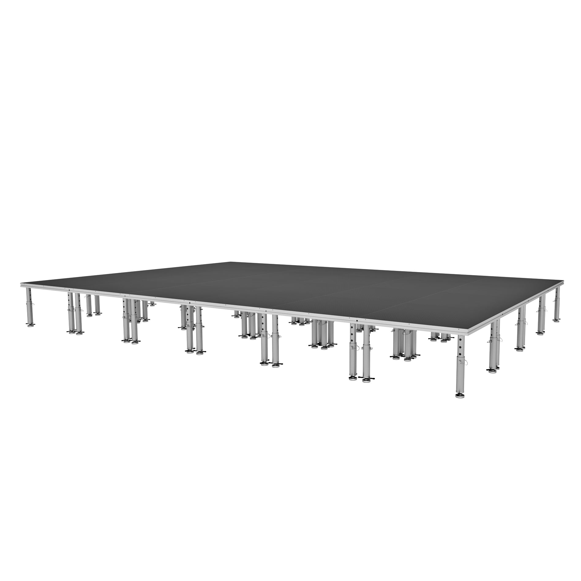 ProX StageOne 16 ft x 24 ft 4x4 Package 24 Decks w/ 16–22 inch Adjustable Legs