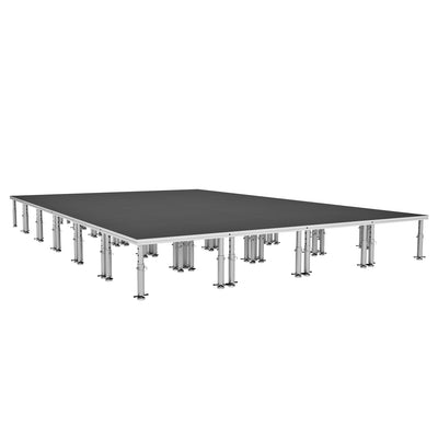 ProX StageOne 16 ft x 24 ft 4x4 Package 24 Decks w/ 16–22 inch Adjustable Legs