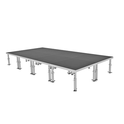 ProX StageOne 8 ft x 16 ft 4x4 Package 8 Decks w/ 16–22 inch Adjustable Legs