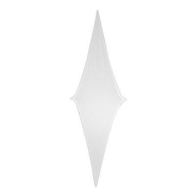 Odyssey SWDD4819WHT - 48 in x 19 in White Diamond Display Decor Panel
