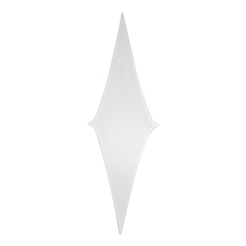 Odyssey SWDD4819WHT - 48 in x 19 in White Diamond Display Decor Panel