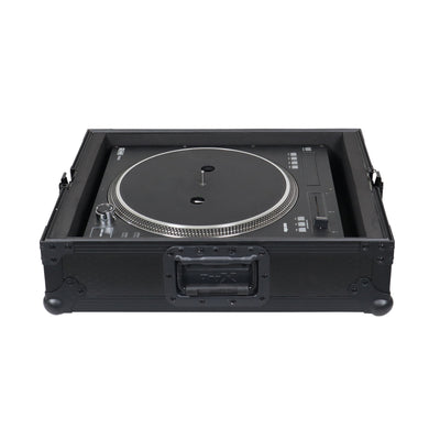 ProX T-TTBL - Flight Case for Turntable - Universal W-Foam Kit | Black on Black