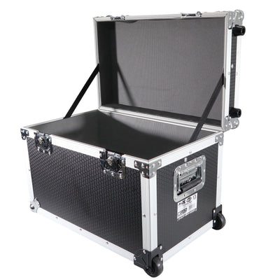 ProX T-UTIHWMK2 - Rolling Utility Case W/ Retractable Handle and Low-Profile Recessed Wheels 17x24.5x15" Exterior For Cabales/100 LP Vinyl Records