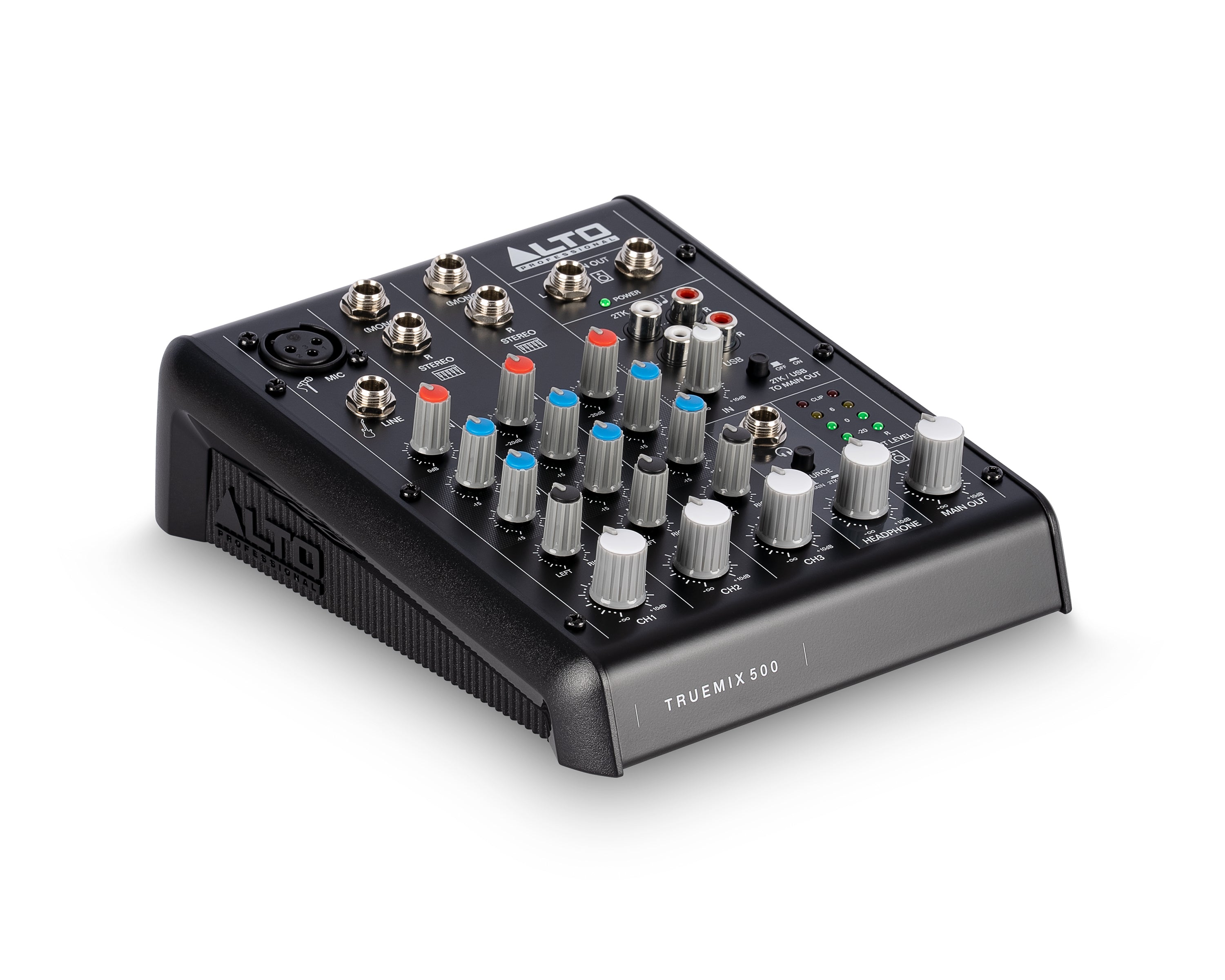 Alto TrueMix 500 - 5-Channel Analog Mixer with USB