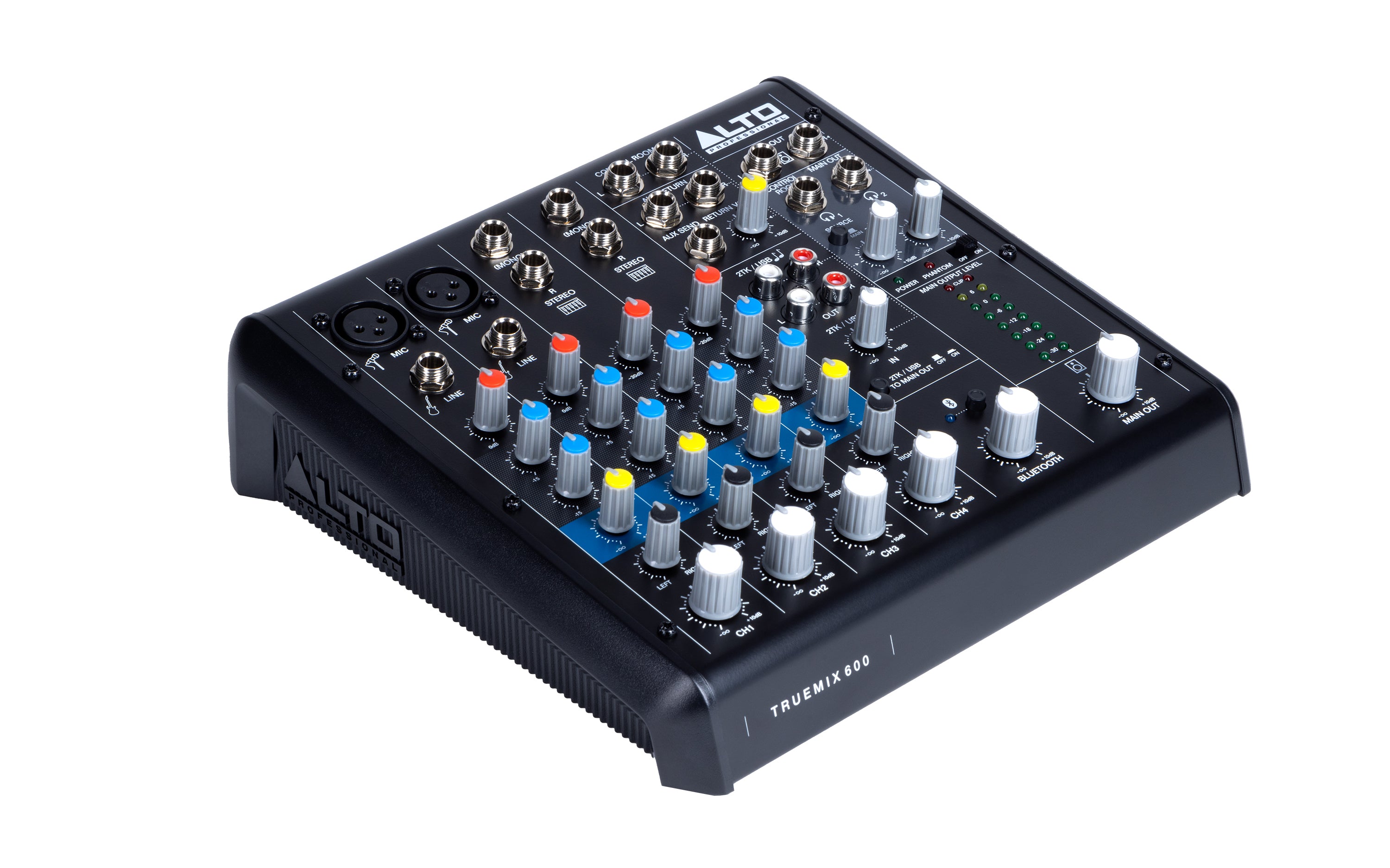 Alto TrueMix 600 - 6-Channel Compact Mixer with USB and Bluetooth