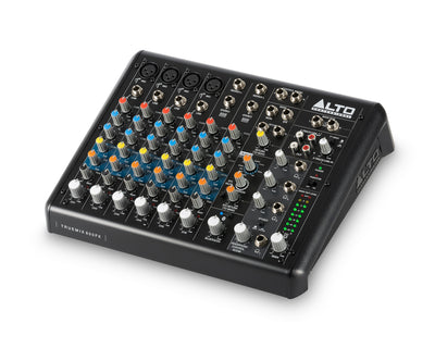 Alto TrueMix 800FX - 8-Channel Compact Mixer with USB, Bluetooth, and Alesis Multi-FX