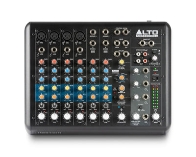 Alto TrueMix 800FX - 8-Channel Compact Mixer with USB, Bluetooth, and Alesis Multi-FX