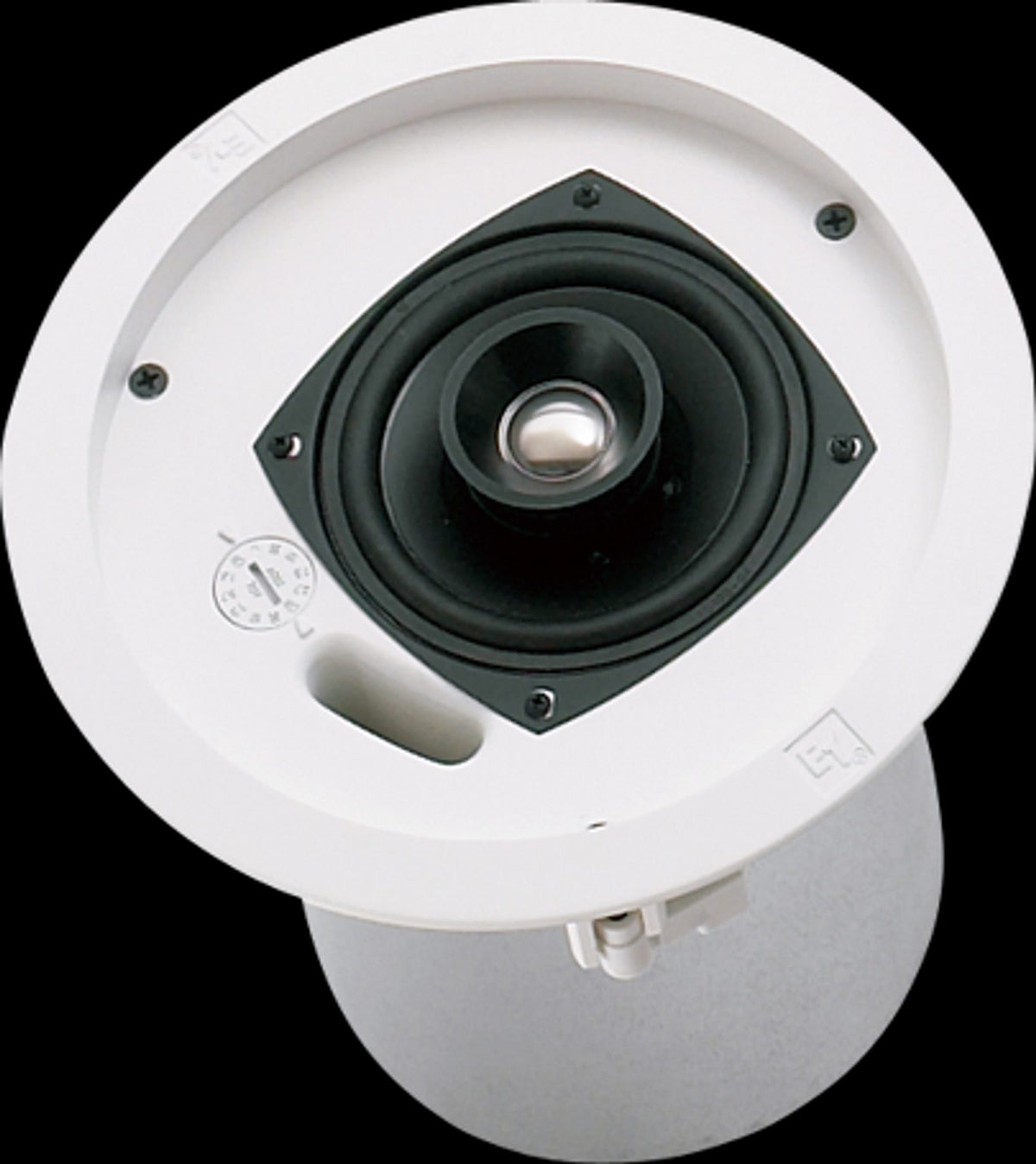 Electro-Voice EVID C4.2 - 4" Coaxial Speaker with Horn Loaded Ti Coated Tweeter, Pair
