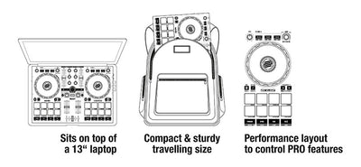 Reloop Ready - Ultra-Portable 13" Serato Performance Controller