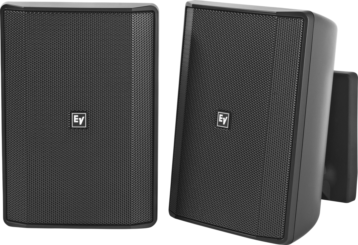 Electro-Voice EVID-S5.2TB - Speaker 5" Cabinet 70/100v Ip54. Pair Only, Black
