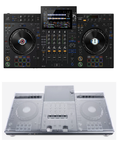 AlphaTheta XDJ-AZ + Decksaver DS-PC-XDJAZ Cover Bundle