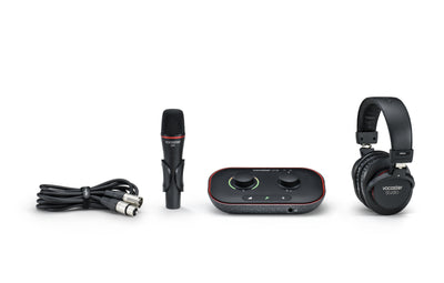Focusrite Vocaster One Studio - The Essential Podcasting Kit