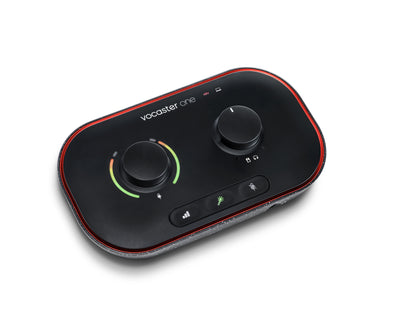 Focusrite Vocaster One Studio - The Essential Podcasting Kit