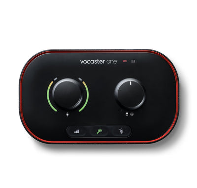 Focusrite Vocaster One Studio - The Essential Podcasting Kit