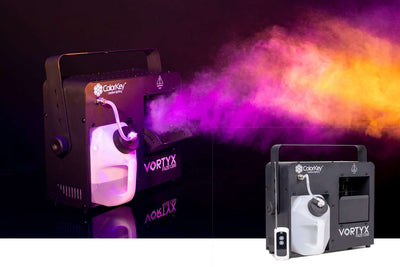 Colorkey Vortyx Faze 1200 - 1200W Faze Machine with DMX and RF Remote