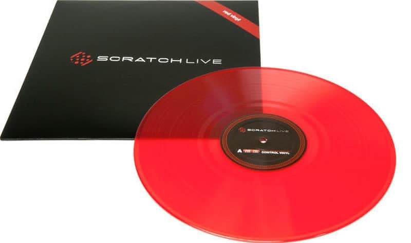 Rane Serato Scratch Live - Second Edition Control Vinyl for Rane Scratch Live (Red)