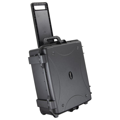 Odyssey VU191408HW - 19.25" x 14.25" x 6.75" Bottom Interior with Pluck Foams Injection-Molded Trolley Utility Case.
