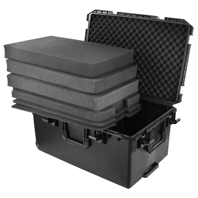Odyssey VU291813HW - 29.25" x 18.5" x 12.5" Bottom Interior with Pluck Foams Injection-Molded Trolley Utility Case.