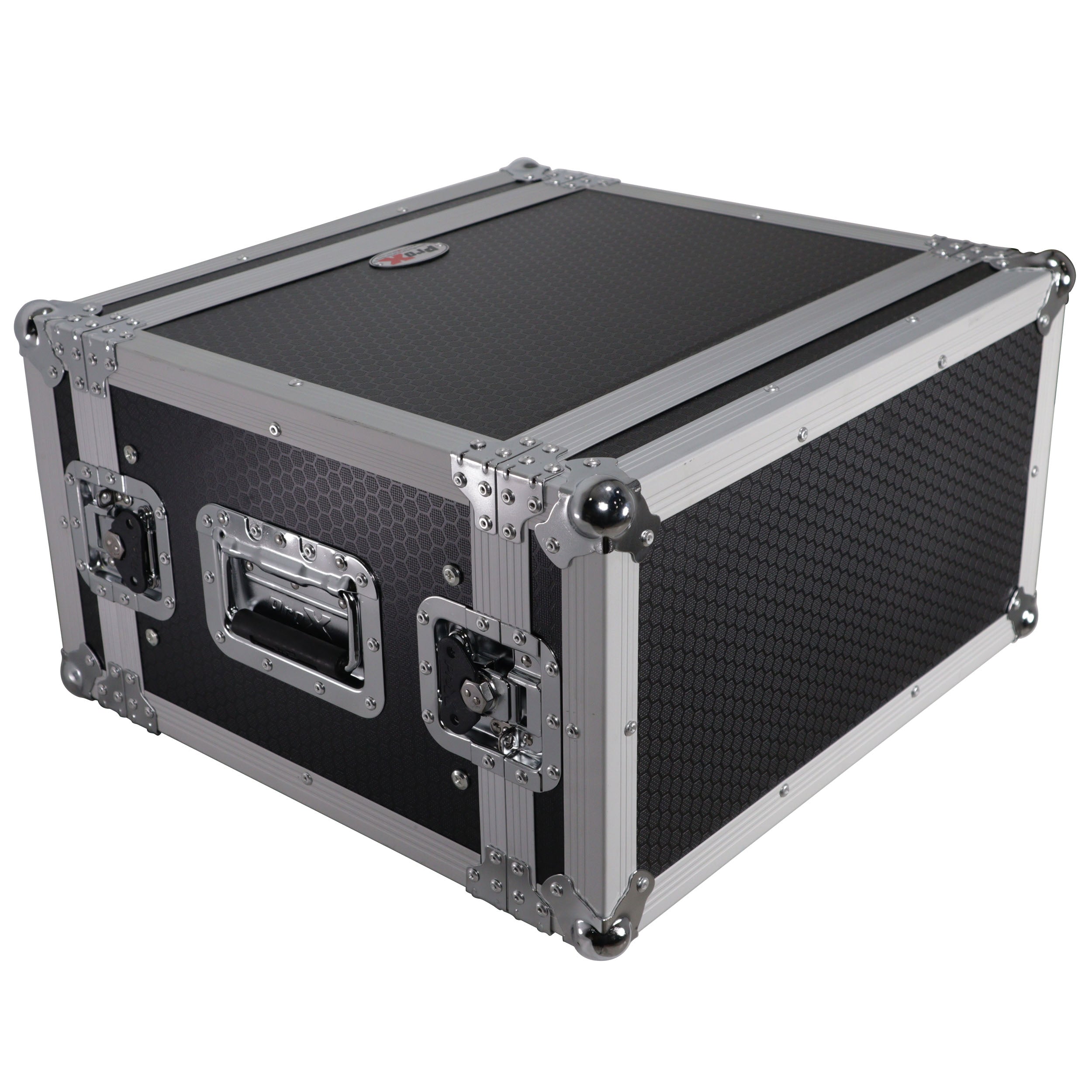 ProX X-6UE - 6U Deluxe 14" Deep 19" Width Amp Effects Rack Flight Hard Case
